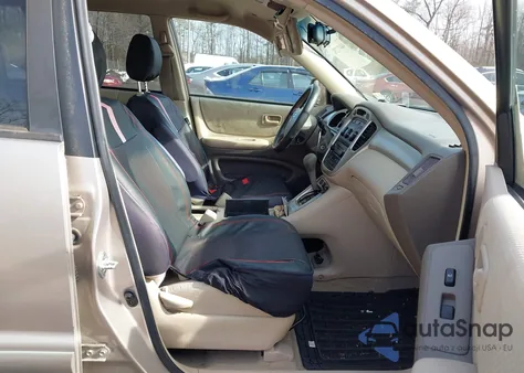 2004 Toyota Highlander z USA, uszkodzony, nr VIN JTEGD21A340093345